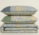 Soft Cotton Floral Print King Size Bedsheet – Elegant Botanical Design - Image 3