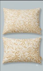 Cotton King Size Bedsheet – Beige Botanical Print - Image 3
