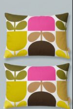 ​Retro Floral Printed Cotton King Size Bedsheet – Bedeasia - Image 3